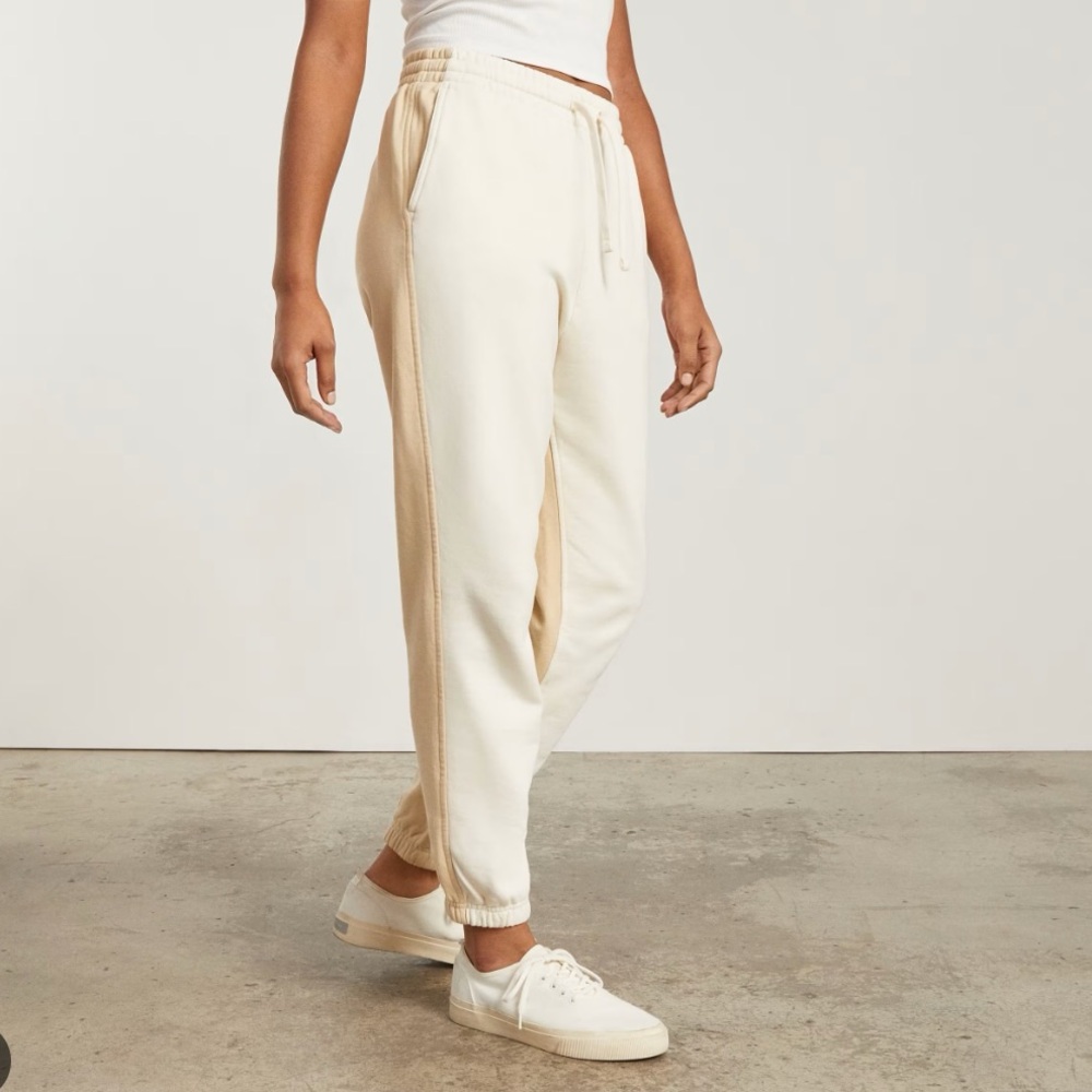 NWOT Everlane two-tone jogger pants